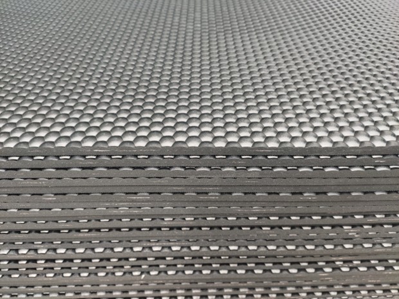 Tapis de cochon en caoutchouc en pierre de chauffage